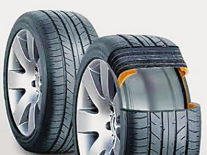宝马采用的缺气保用轮胎和普通轮胎最大的区别是什么