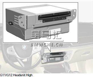 宝马新7系G11/G12底盘车型的显示和操作元件解析