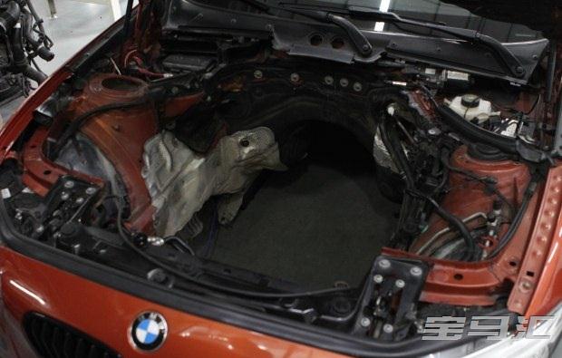 牛人就是这么任性!BMW 1系118i移植M135全套动力案例