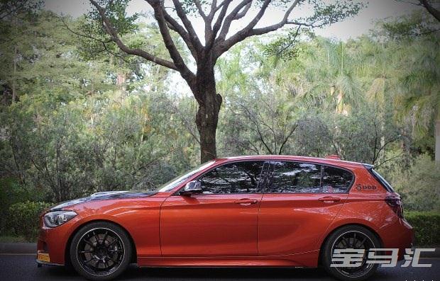 牛人就是这么任性!BMW 1系118i移植M135全套动力案例