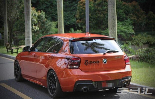 牛人就是这么任性!BMW 1系118i移植M135全套动力案例