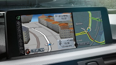 宝马 iDrive 系统导航地图目的地语音输入视频教程