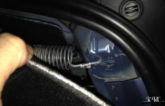 宝马3系F30后备箱遥控开启不顺的解决方法