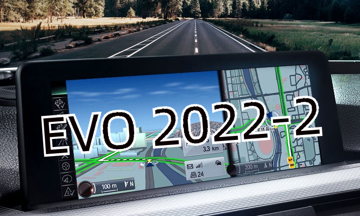 中国区导航地图 Road Map China EVO 2022-2 发布
