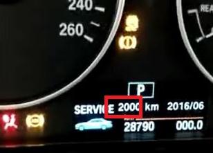 宝马PUMA技术通报--F30/35 CBS 更换发动机油的显示不正确