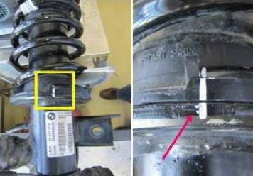 宝马PUMA技术通报-F0x车辆在直线行驶时向左跑偏