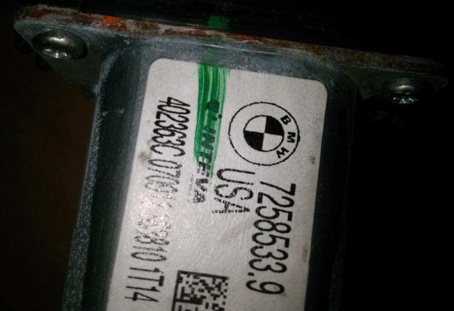 宝马PUMA技术通报-F25车窗升降机工作不正常